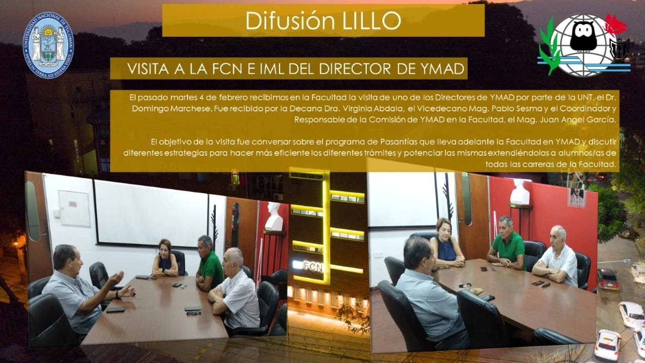 Visita del Director de YMAD